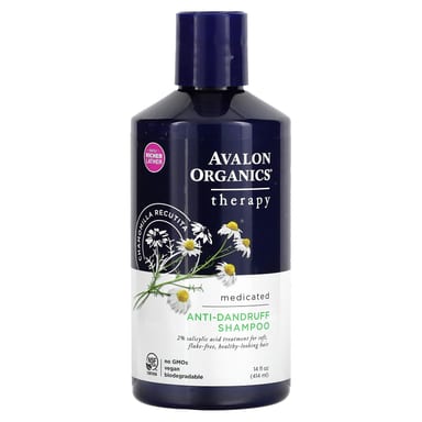 Шампунь Avalon Organics Therapy Anti-Dandruff Chamomilla Recutita, 414 мл