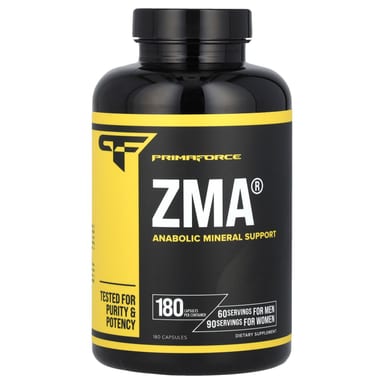 Минерал Primaforce ZMA® Anabolic Support, 180 капсул