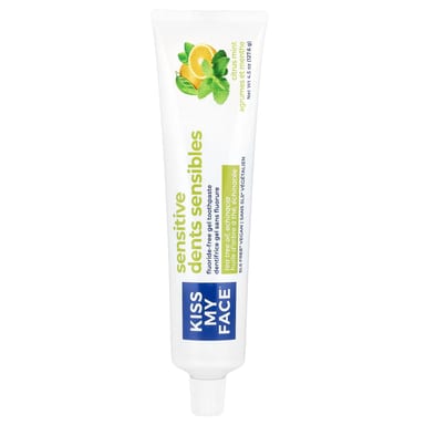Зубная паста Kiss My Face Sensitive Fluoride-Free Gel Citrus Mint, 127.6 г, гель