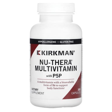 Мультивитамины Kirkman Labs Nu-Thera with P5P, 300 капсул