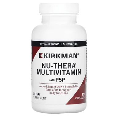 Фото товара: Мультивитамины Kirkman Labs Nu-Thera with P5P, 300 капсул