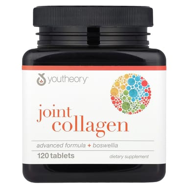 Босвеллия Youtheory Joint Collagen Advanced Formula , 120 таблеток