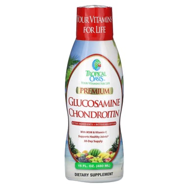 Хондроитин Tropical Oasis Premium Glucosamine, 480 мл