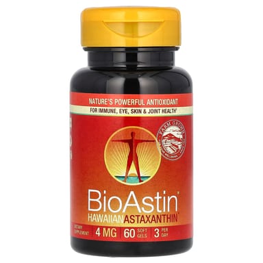 Астаксантин Nutrex Hawaii BioAstin® Hawaiian, 4 мг, 60 мягких капсул