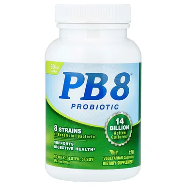 Фото товара: Пробиотик Nutrition Now PB 8™, 7 млрд КОЕ, 120 растительных капсул