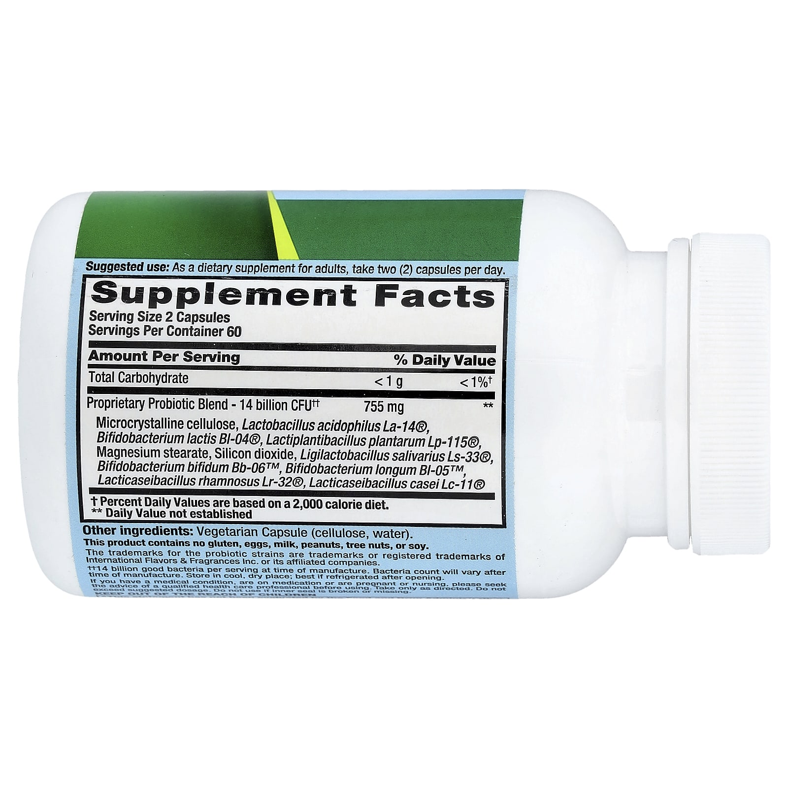 Пробиотик Nutrition Now PB 8™, 7 млрд КОЕ, 120 растительных капсул — фото 2