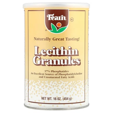 Лецитин Fearn Natural Foods Granules, 454 г