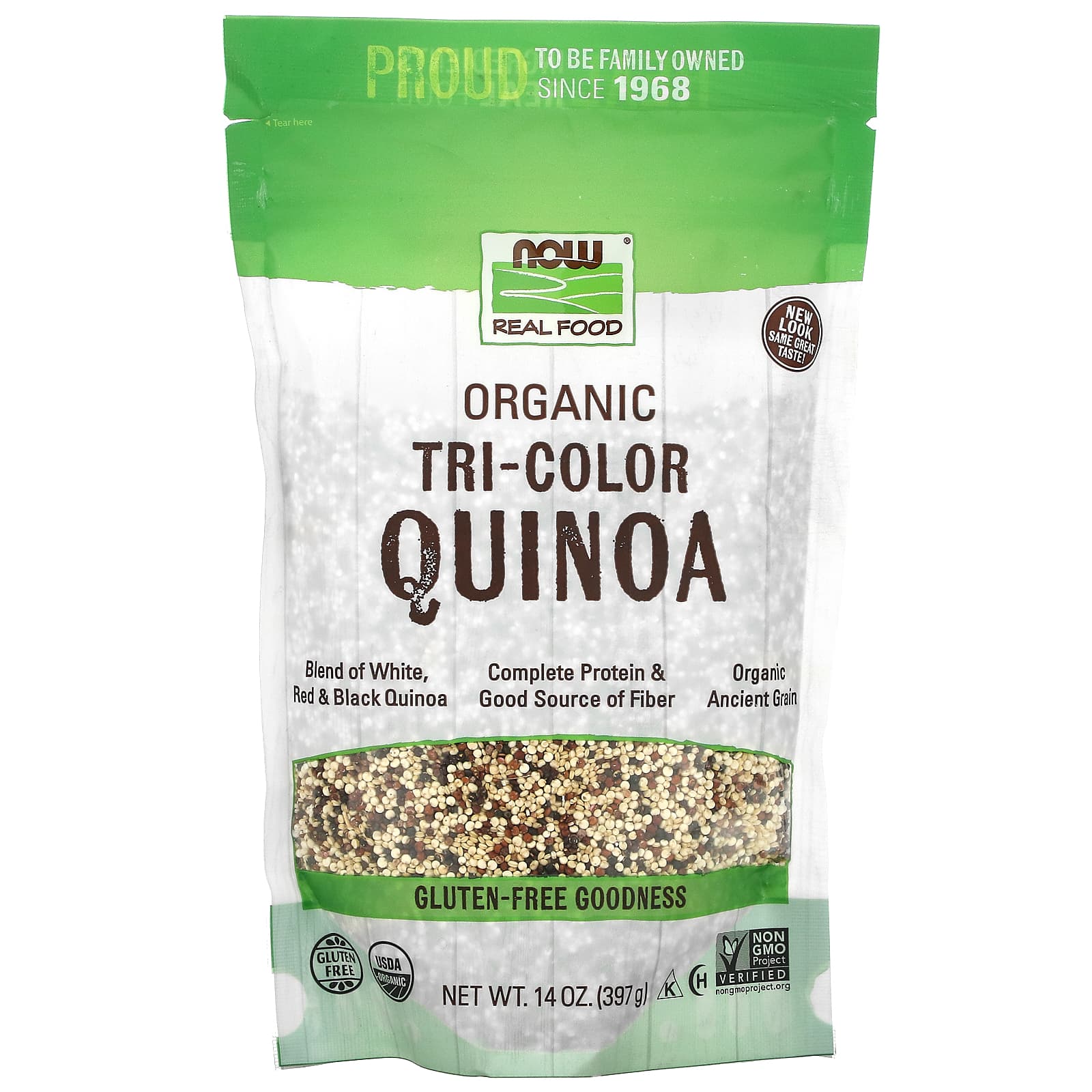 Киноа NOW Foods Organic, 397 г