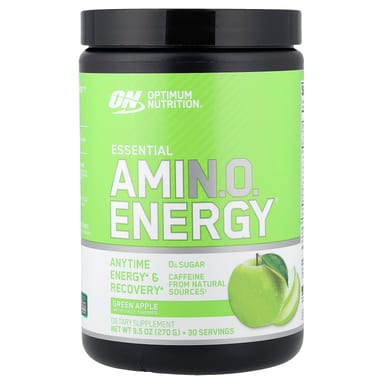 Энергетик Optimum Nutrition, 270 г (9.5 oz), зеленое яблоко