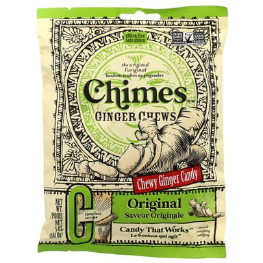 Имбирь Chimes Chews Original, 141.8 г, жевательные добавки