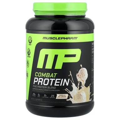 Протеиновый порошок MusclePharm Combat® Vanilla Ice Cream, 900 г
