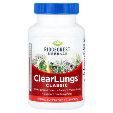 ClearLungs® Classic, 120 капсул