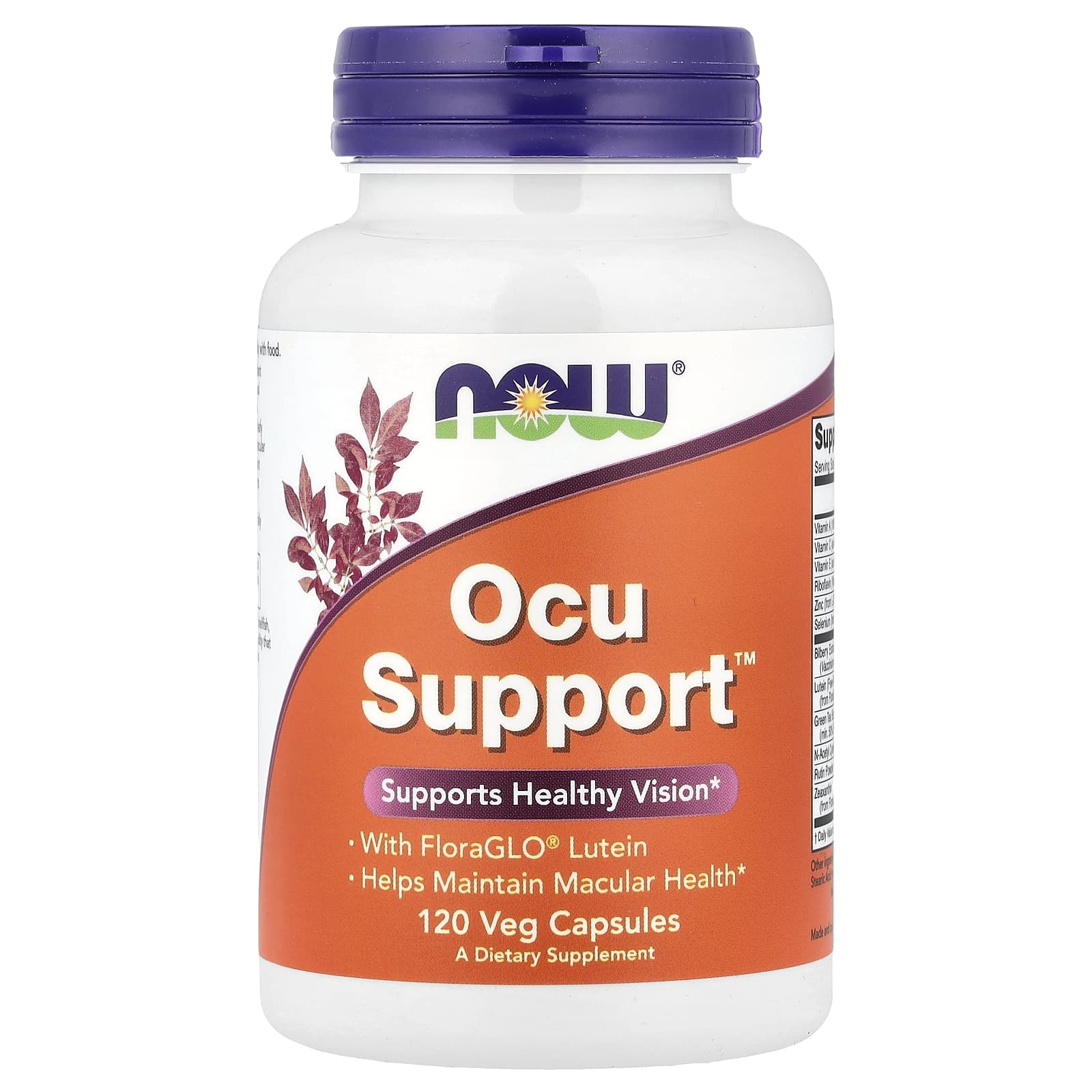 Комплекс NOW Foods Ocu Support™, 120 растительных капсул