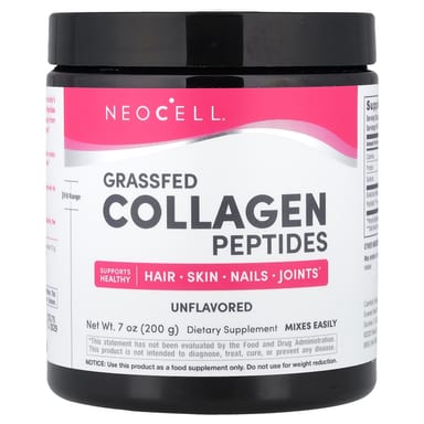 Коллаген NeoCell Grassfed Peptides, без вкуса, 200 г