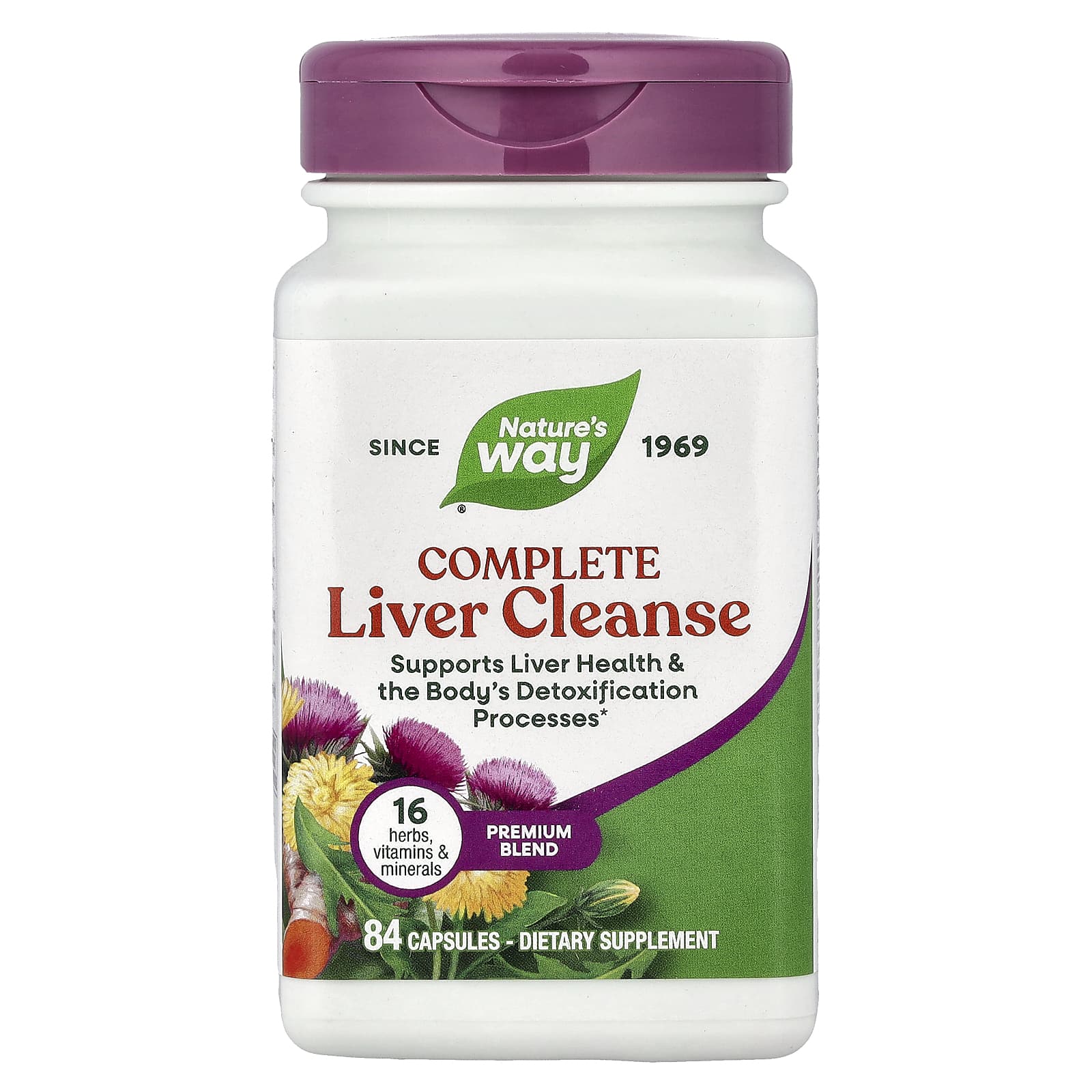 Очищение печени Nature's Way, 84 капсулы