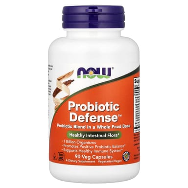 Пробиотик NOW Foods Defense™, 90 растительных капсул