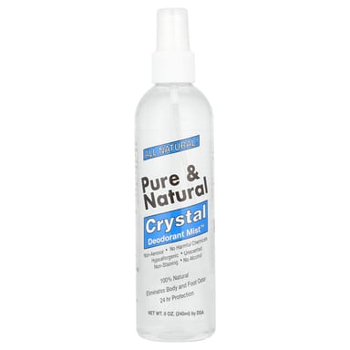 Дезодорант Thai Deodorant Stone Pure & Natural Crystal Mist™, без отдушки, 240 мл