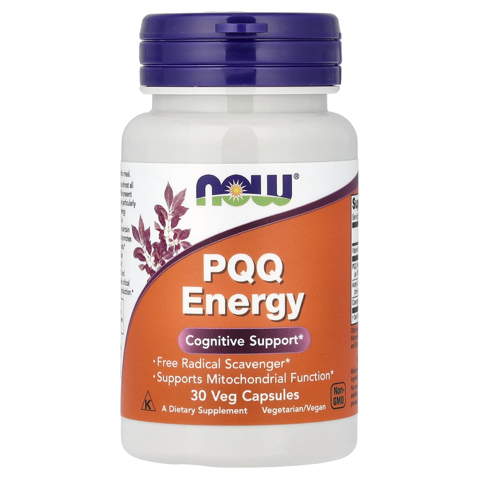 Комплекс Energy NOW Foods PQQ, 30 растительных капсул — фото 6