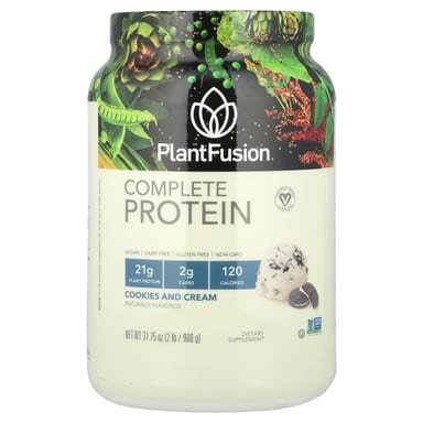 Печенье PlantFusion Complete Protein and Cream, 900 г, 2 lb, крем