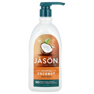 Гель для душа Jason Natural Smoothing, оттенок Coconut, 887 мл