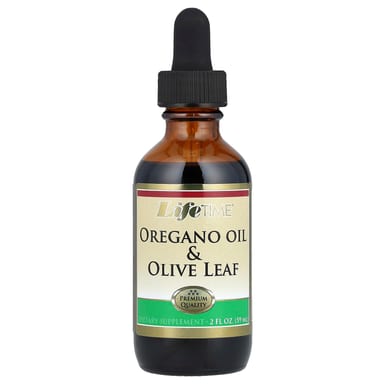 Экстракт листьев оливы LifeTime Vitamins Oregano Oil &, 59 мл, масло