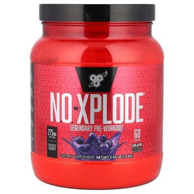 Предтренировочный комплекс BSN N.O.-XPLODE® Legendary Pre-Workout, вкус Grape, 1.11 кг