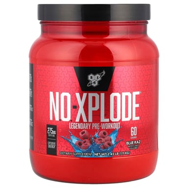 Предтренировочный комплекс BSN N.O.-XPLODE® Legendary Pre-Workout Blue Raz, 1.11 кг