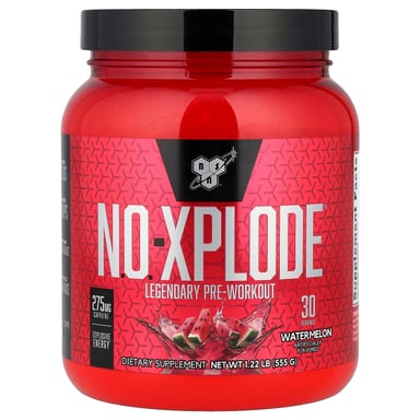 Предтренировочный комплекс BSN N.O.-XPLODE® Legendary Pre-Workout, оттенок Watermelon, 555 г, 1.22 lb