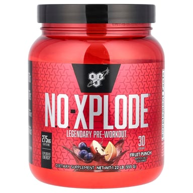Предтренировочный комплекс BSN N.O.-XPLODE® Legendary Pre-Workout Fruit Punch, 555 г