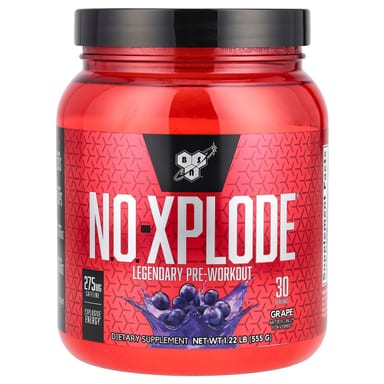Предтренировочный комплекс BSN N.O.-XPLODE® Legendary Pre-Workout, вкус Grape, 555 г