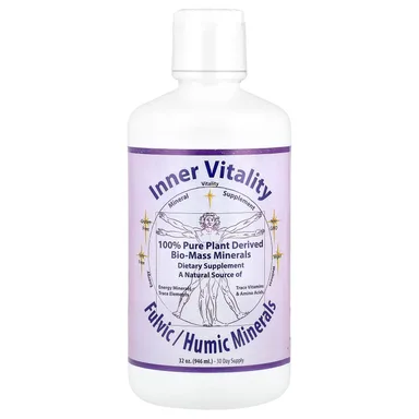Фото товара: Минерал Morningstar Minerals Inner Vitality Fulvic/Humic, 946 мл, 32 унций