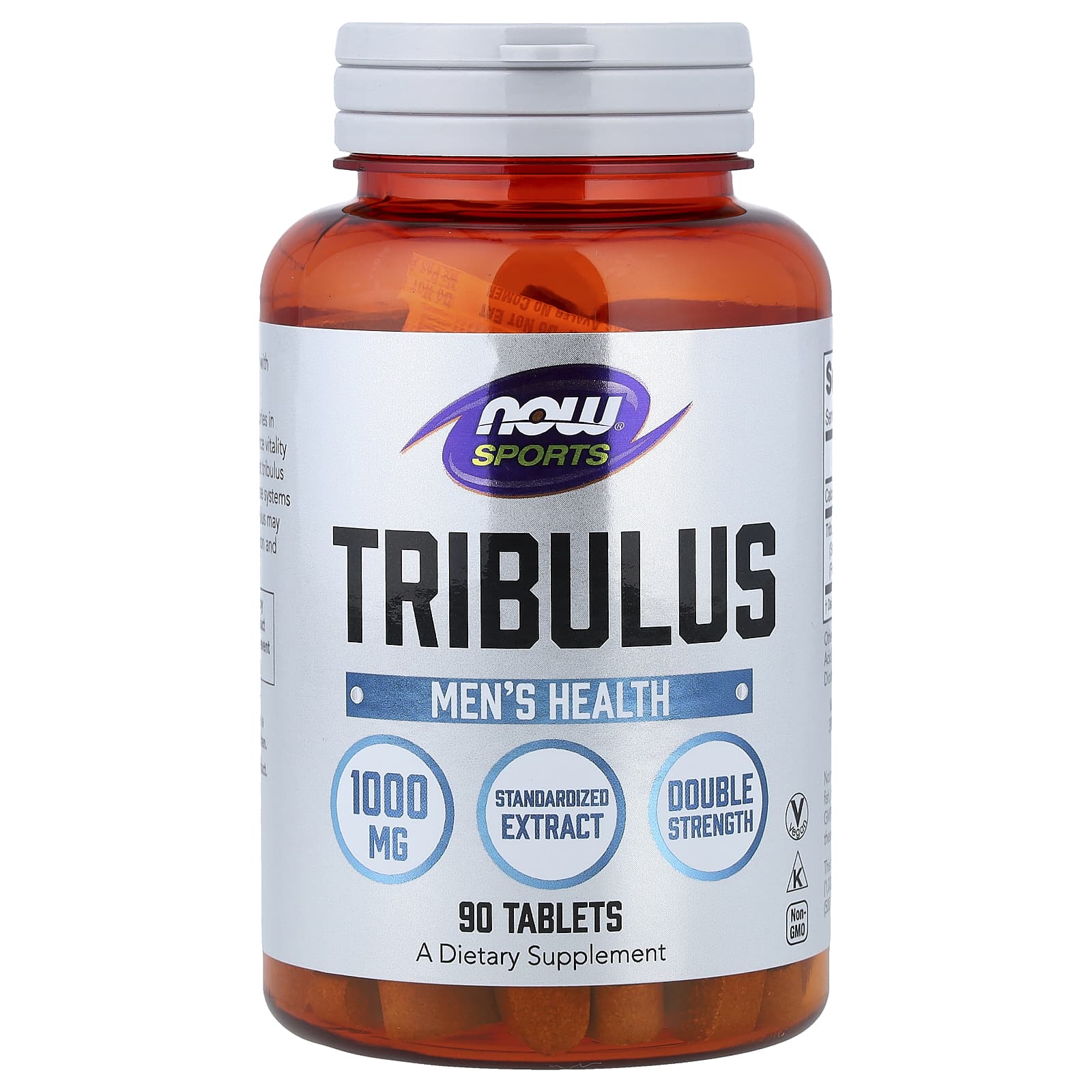 Трибулус NOW Foods Tribulus, 1000 мг, 90 таблеток