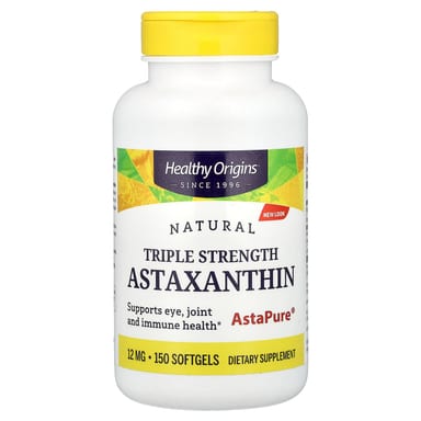 Астаксантин Healthy Origins Natural, 150 мягких капсул