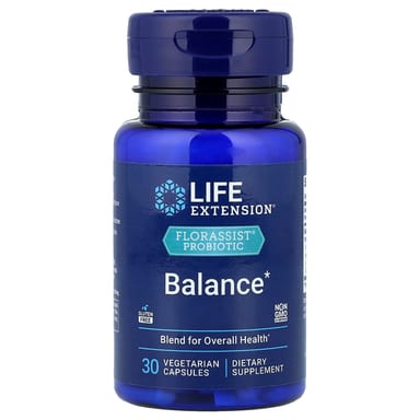 Пробиотик Life Extension FLORASSIST®, оттенок Balance, 30 растительных капсул