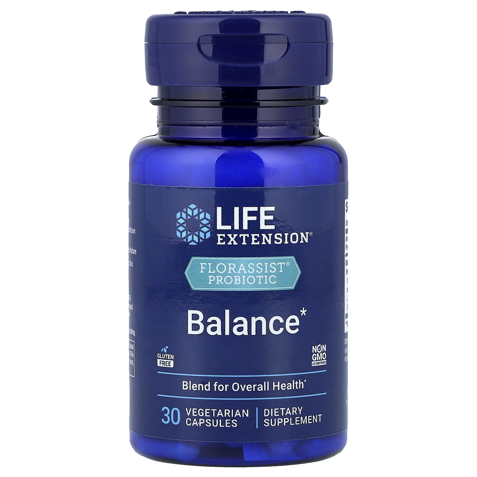 Пробиотик Life Extension FLORASSIST®, оттенок Balance, 30 растительных капсул