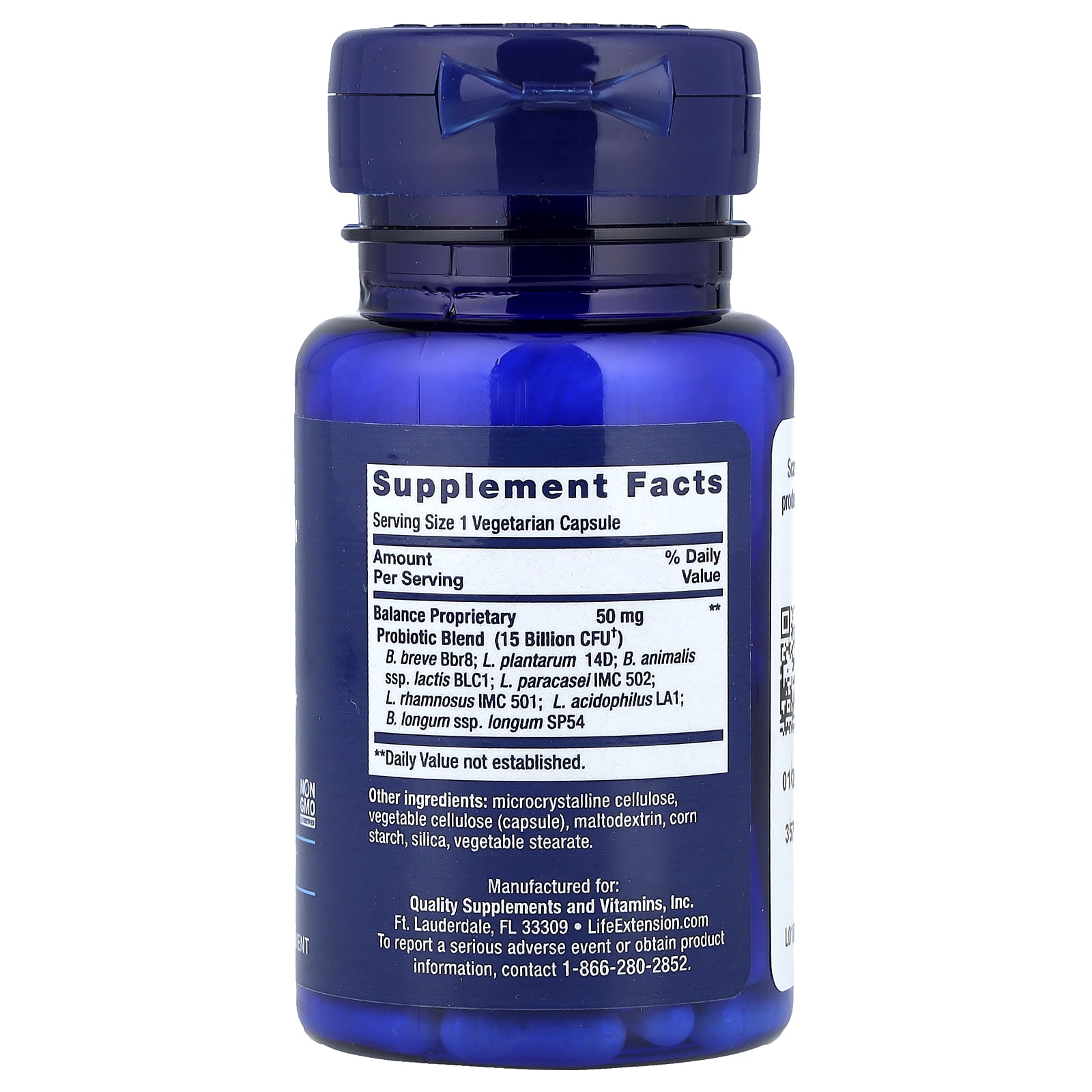 Пробиотик Life Extension FLORASSIST®, оттенок Balance, 30 растительных капсул — фото 2