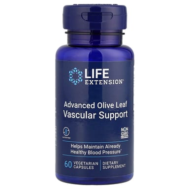 Экстракт листьев оливы Life Extension Advanced Vascular Support, 60 растительных капсул