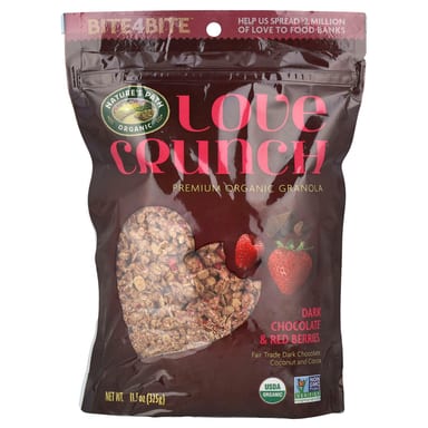 Темный шоколад Nature's Path Love Crunch® Premium Organic Granola & Red Berries, 325 г
