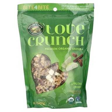 Гранола Nature's Path Love Crunch® Premium Organic Apple Chia Crumble, 325 г