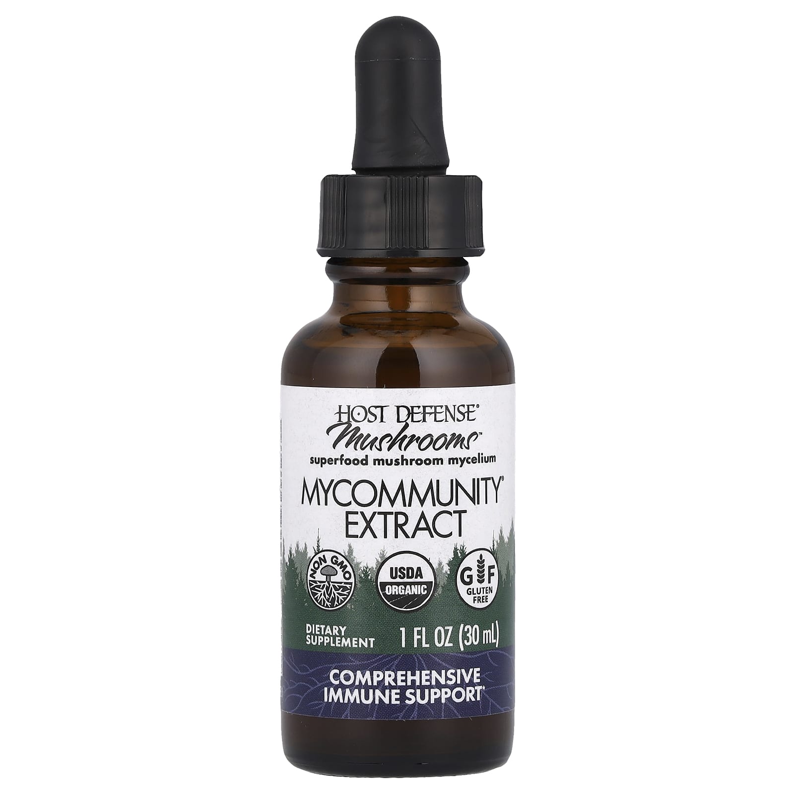Грибной комплекс Host Defense™ MyCommunity Extract, 30 мл