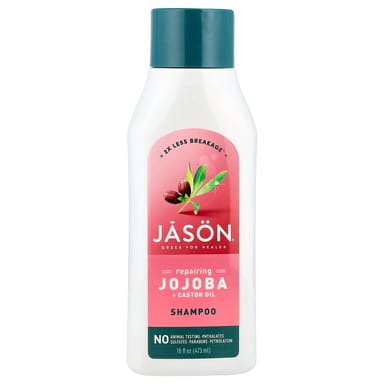 Касторовое масло Jason Natural Shampoo Repairing Jojoba, 473 мл