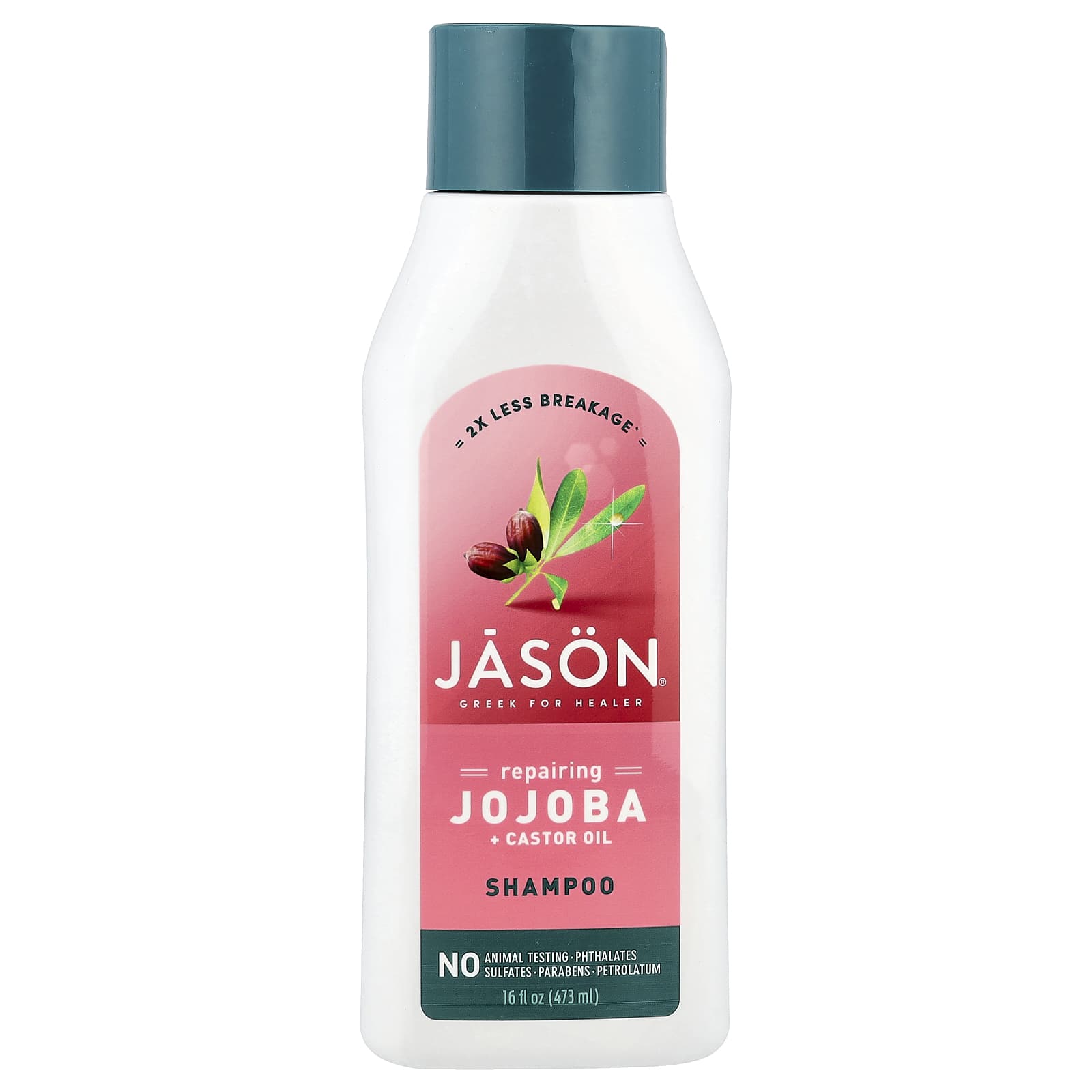 Касторовое масло Jason Natural Shampoo Repairing Jojoba, 473 мл