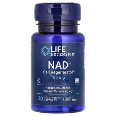 Регулятор клеток NAD+ Life Extension, 100 мг, 30 вегетарианских капсул