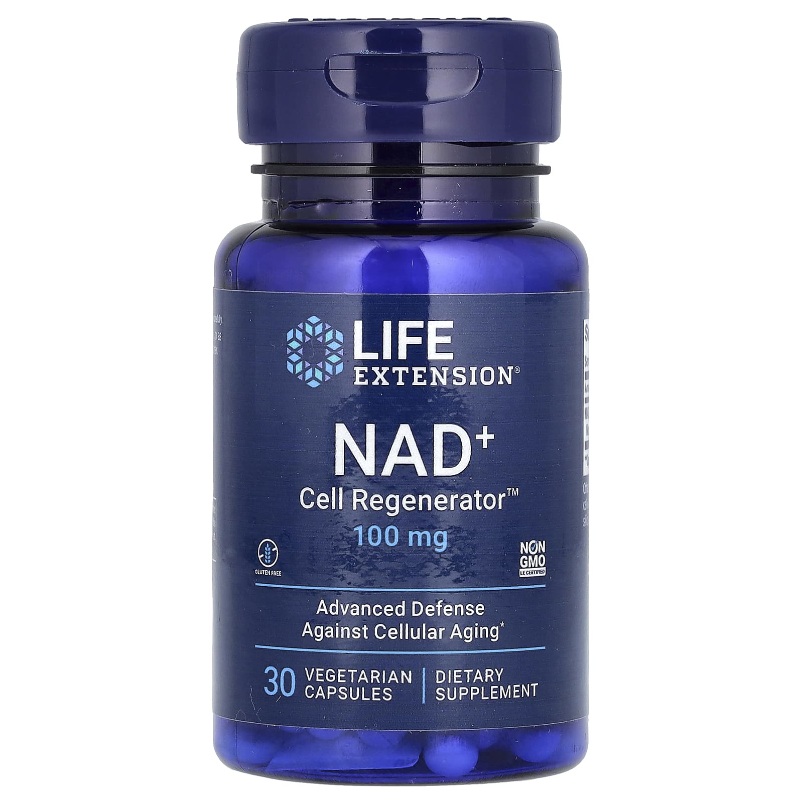 Регулятор клеток NAD+ Life Extension, 100 мг, 30 вегетарианских капсул