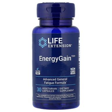 Энергетик Life Extension, 30 вегетарианских капсул (200 мг)
