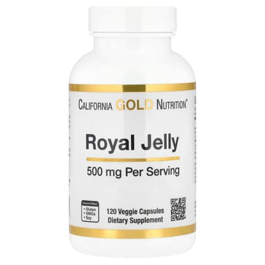 Маточное молочко California Gold Nutrition, 500 мг, 120 растительных капсул