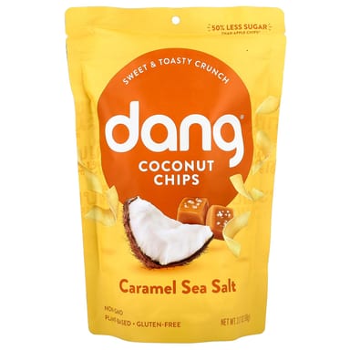 Морская соль Dang Foods Coconut Chips Caramel, 90 г
