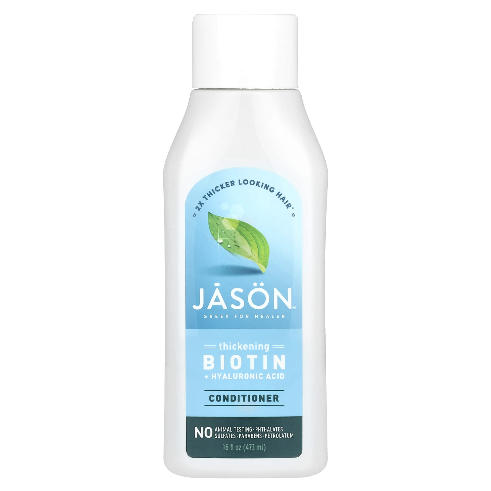 Гиалуроновая кислота Jason Natural Conditioner Thickening Biotin, 473 мл