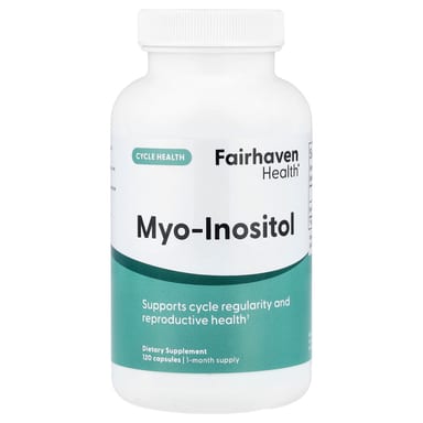 Инозитол Fairhaven Health Myo-, 500 мг, 120 капсул