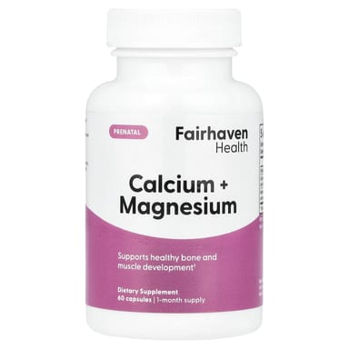 Магний Fairhaven Health Prenatal Calcium , 60 капсул